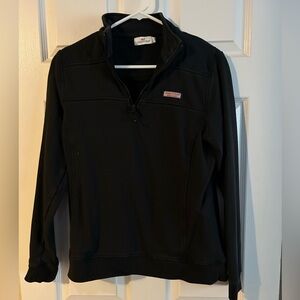 Vineyard Vines Black Half-Zip Pullover